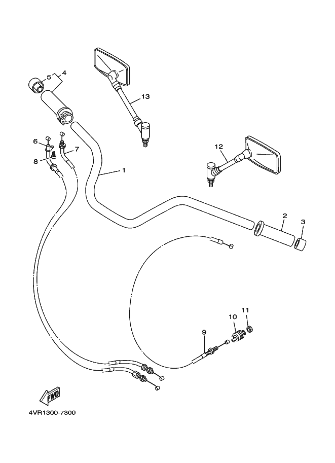 LENKERGRIFF UND -KABEL