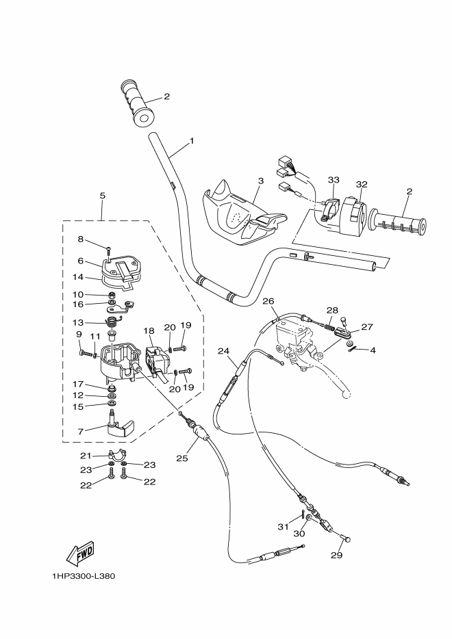 LENKERGRIFF UND -KABEL